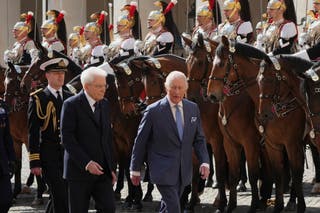 Royal news live: Prince Harry claims he was ‘singled out for inferior treatment’ in High Court appeal over security 3 King Charles with Italy's President Sergio Mattarella